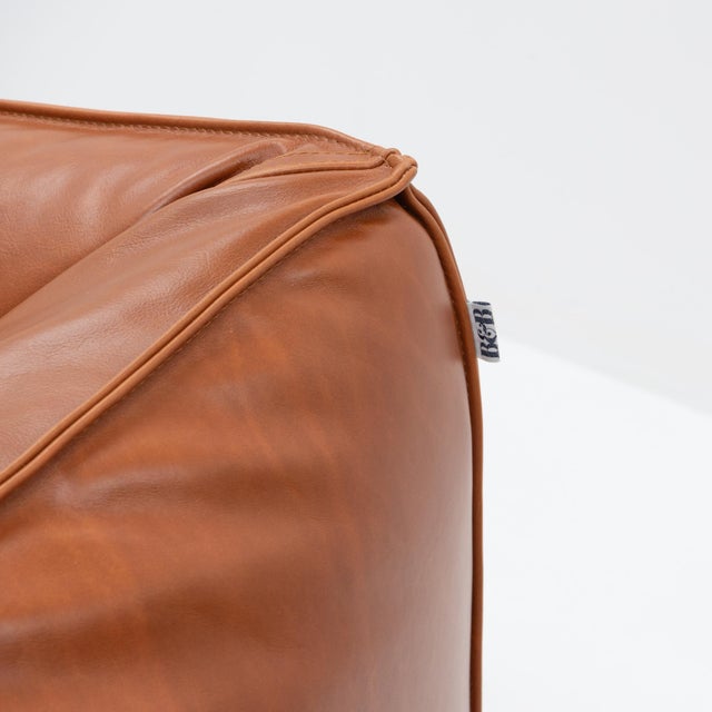 Set of Vintage Le Bambole Lounge Chair and Ottoman by Mario Bellini for B&B Italia, 2000s For Sale - Image 10 of 12