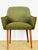 Vintage Chair in Green Upholstery, 1960 For Sale - Image 10 of 12