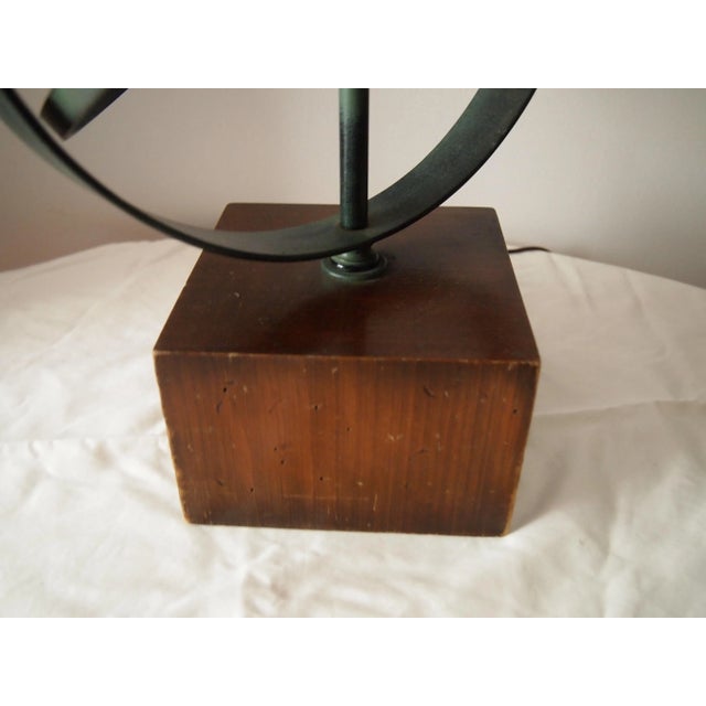 Mid-Century Modern Mid-Century Armillary Lamp For Sale - Image 3 of 6