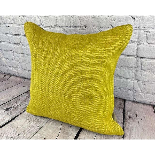 Vintage Pillow Case Turkish Hemp Pillow Decorative Hemp Pillow Dry cleaning only. PILLOW INSERT IS NOT INCLUDED