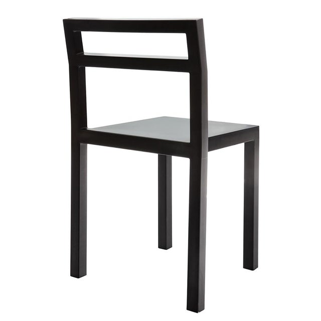 Boris Berlin and Poul Christiansen’s Non Chairs X Komplot Design | 2000 | Set of 2 | Black For Sale - Image 11 of 12