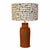 Table Lamp with Fabric Lampshade For Sale - Image 9 of 9