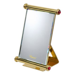 Vintage Adjustable Jewellers Table Mirror from Chopard, 1960s For Sale