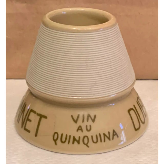 Mid-Century Modern Vintage French Porcelain Match Striker For Sale - Image 3 of 10