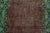 Red Kerman Runner 2’6” X 9’9” Red Wool Vintage Distressed Hand-Knotted Rug For Sale - Image 8 of 12
