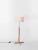 Fad floor lamp by miguel milá dimensions: d 45 x h 120-150 cm materials: oak wood, linen. Non height-adjustable version...