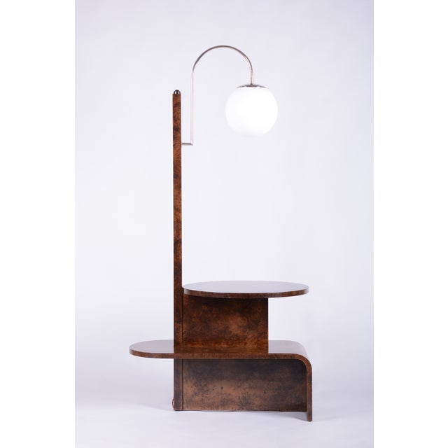 Art Deco Floor Lamp by J. Halabala for Up Závody, 1920s For Sale - Image 4 of 10