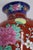 Japanese Red-Ground Bird & Peony Ceramic Vase, 12ʺ For Sale - Image 17 of 18