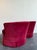 Vintage Custom Red Velvet Swivel Chairs - A Pair For Sale - Image 11 of 12