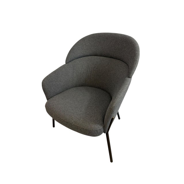 Mid-Century Modern Italian Wam 1570 Lounge Chair by Marco Zito for Bross, 2000 For Sale - Image 3 of 7