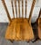 English Antique Oak Pressed Back Barley Twist Dining Chairs - Full Set of 4 For Sale - Image 3 of 10