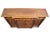 Vintage Antique Mediterranean Tuscan Style Alder Wood 77" Wine Storage Credenza Buffet W. Inlaid Features For Sale - Image 4 of 14