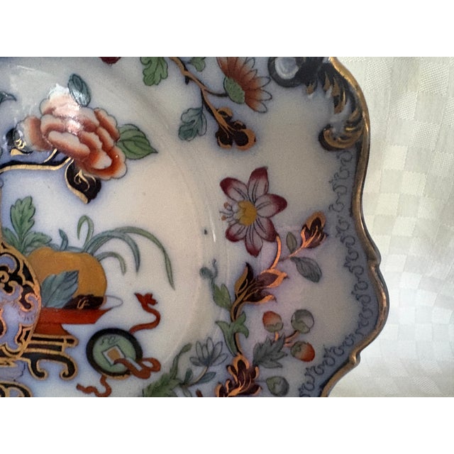 Imari Style English 19th Century Plate For Sale In Lexington, KY - Image 6 of 14