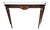 Vintage Italian Wall Console Table with Marble Top, 1950s For Sale