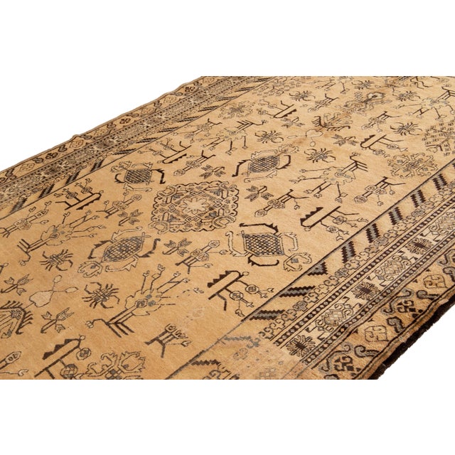 Early 20th Century Antique Khotan Rug 7 X 13 For Sale - Image 11 of 13