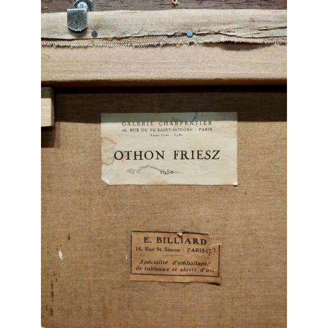 Othon Friesz -Women Around a Fountain-1932 French Fauvist Oil Painting For Sale - Image 9 of 12