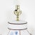 A Pair of Vintage Hand-Painted Blue and White Imitation Dutch Tile Landscape Tea Can Table Lamps For Sale - Image 4 of 14