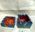 Hand Built Sculptural Blue Glazed Ceramic Box With Fitted Lid For Sale - Image 4 of 9