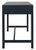 Navy Blue Esther 2 Drawer Desk - Navy For Sale - Image 8 of 11