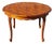 French Extendable Marqueterie Dining Table in Cherry, 1980s For Sale