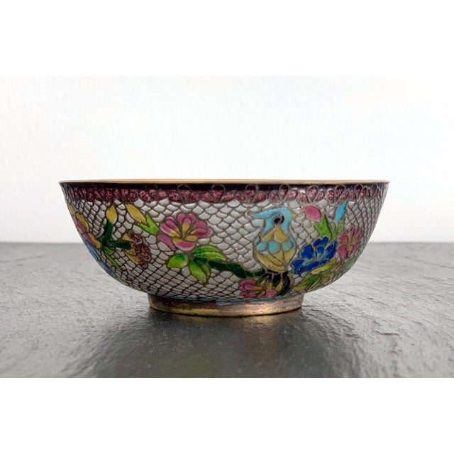 Chinese Chinese Plique-a-Jour Bowl For Sale - Image 3 of 8
