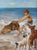 An impressive large-scale oil on canvas by celebrated British animal painter Arthur Wardle (1864–1949), depicting a...