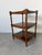 Vintage English Three Tier Side Table With Gallery Top For Sale In Miami - Image 6 of 13