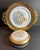 Beautiful vintage hand decorated Limoges dresser box and tray. Features cherubs in the clouds surrounded by a gold border...