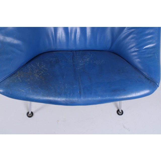 Blue Oyster F 157 Easy Chair by Pierre Paulin for Artifort, 1960s For Sale - Image 8 of 16