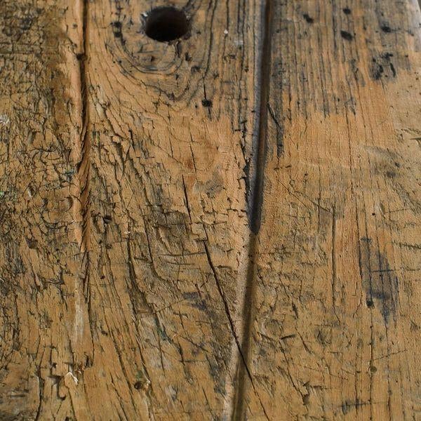 Early 21st Century Vintage Wood Workbench For Sale - Image 5 of 5