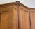 Vintage French Louis XVI Style Carved Oak 4-Door Wardrobe For Sale - Image 5 of 14