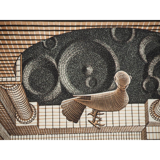 Mc escher (1898-1972) metaphysics, 2008 facsimile based on the original wood engraving from 1935 signed in the plate...