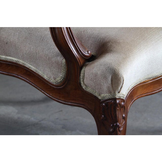 Antique Danish Louis XV Lounge Chairs, 18th Century, Set of 2 For Sale - Image 11 of 18