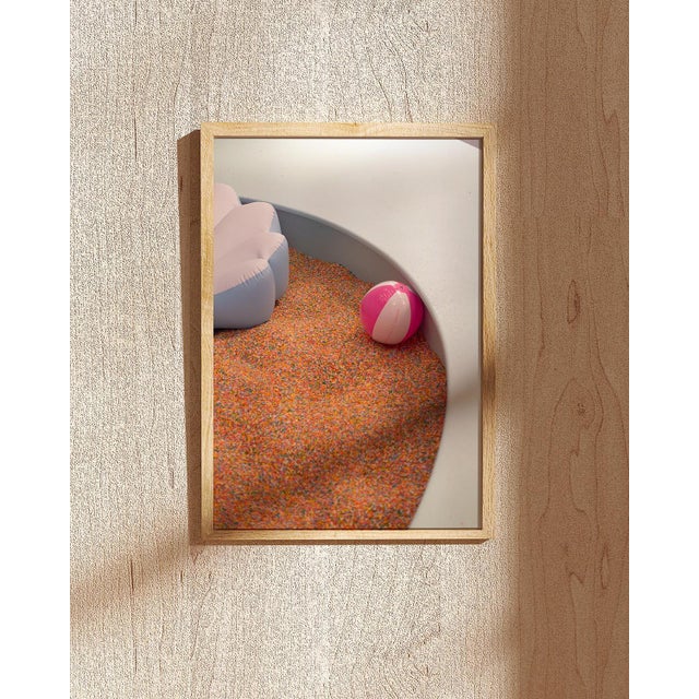 Contemporary Confetti Beach Ball - Contemporary Vibrant Photograph For Sale - Image 3 of 3