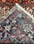 Textile Antique Persian Heriz Hand Knotted Wool Rug 8’2” X 11’8” For Sale - Image 7 of 7