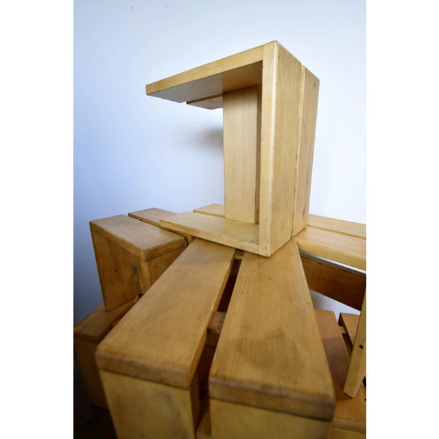 Les Arcs Stools by Charlotte Perriand, Set of 9 For Sale - Image 6 of 18