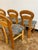 Set of 5 Pine Dining Chairs, Manner of Ranier Daumiller For Sale - Image 10 of 17