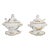 I Godinger Primavera Salt and Pepper Shakers- a Pair For Sale