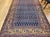 Textile Antique Persian Malayer Gallery Rug, Hand-Knotted Wool, Paisley Pattern, 6x11, Navy & Saffron Yellow For Sale - Image 7 of 18