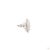 Silver 5.78 Carat Rose Cut Diamond Gold Earrings, Pair For Sale - Image 8 of 9