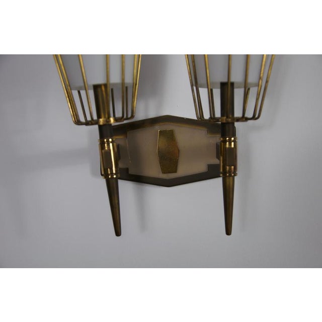 Brass Wall Lamps from Stilnovo, Italy, 1960s, Set of 2 For Sale - Image 15 of 18