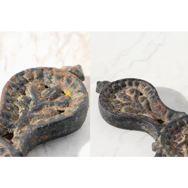 Large 18th Century Cast Iron Cross, Amazing Details, Portuguese Chairish