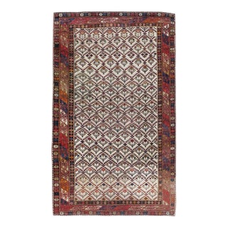 Early 20th Century Caucasian Shirvan Accent Rug For Sale