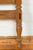 Mid 20th Century Indonesian Carved Scrolling Foliage & Petite Balusters Headboard For Sale - Image 9 of 11