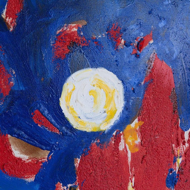 Isabel Serrahima, Moonlit Seascape, Oil Painting For Sale - Image 5 of 8