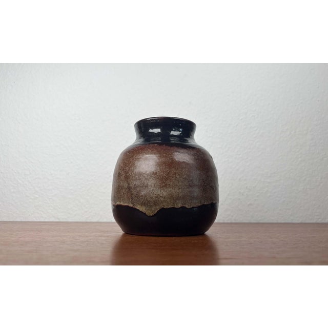 Mid-Century Modern German Studio Pottery Vase by Elke & Elmar Kubicek, 1960s For Sale - Image 12 of 12