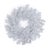 Add brilliant sparkle to your holiday décor with this Silver Glitter Snowflake Wreath. Designed with intricately shaped...