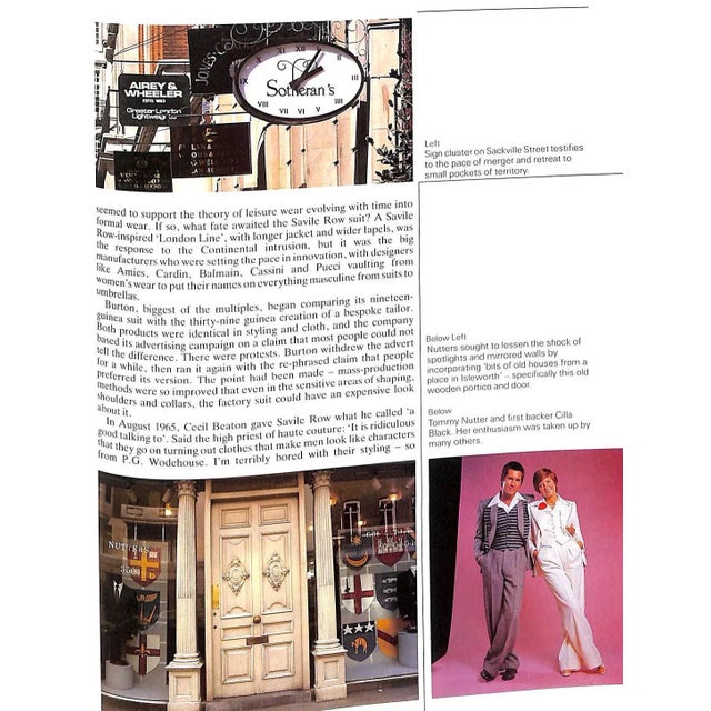"The Savile Row Story an Illustrated History" 1988 Walker, Richard For Sale - Image 9 of 18