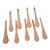 Pink Opaline Murano Glass Drops Set of Nine For Sale