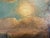 Impressionist Antique European Romantic Lakeside Landscape With Windmill, Attr. To H. Volpini For Sale - Image 3 of 15